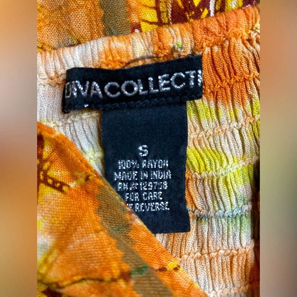 Diva Collection Women’s Spaghetti Strap Dress Sz Small - Picture 6 of 7